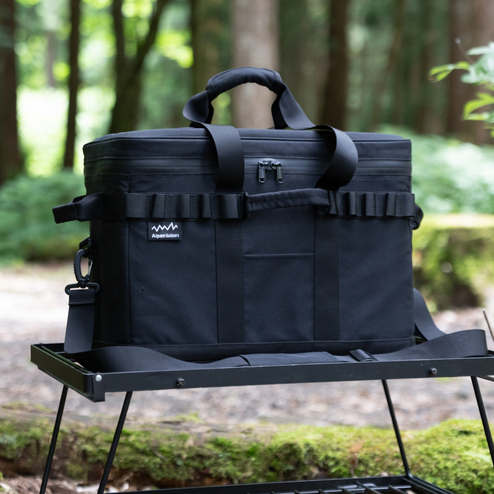 アルペンアウトドアーズ 高保冷 ソフトクーラー25 ブラック キャンプ