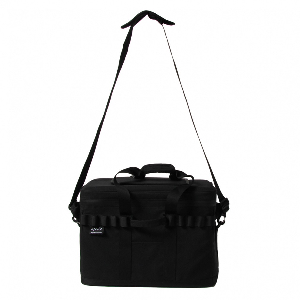 アルペンアウトドアーズ 高保冷 ソフトクーラー25 ブラック キャンプ