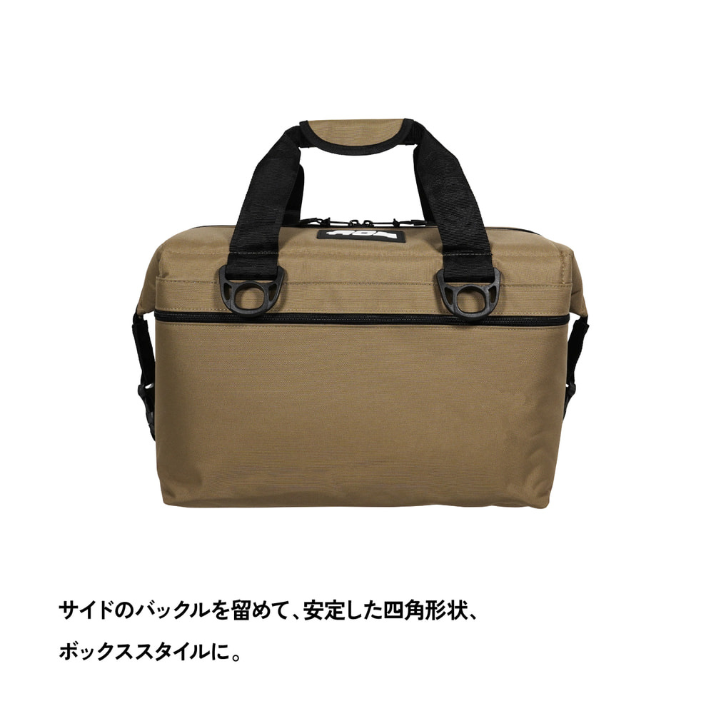 エーオークーラーズ 24パック キャンバス ソフトクーラー AO24TA