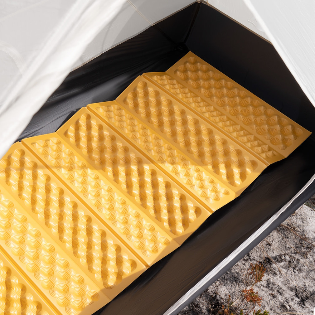 布在所江口 ヌノアルトコロエグチ マット ネイチャーハイク Troues-R3.0 Foldable Egg-Crate Mattress Pad