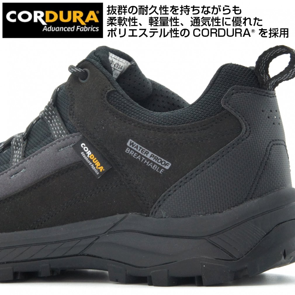 ワイド・透湿防水トレッキングシューズ LO M BK｜Alpen Online
