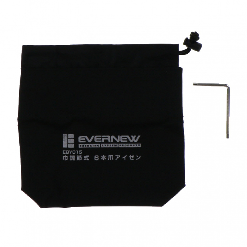 エバニュー 巾調節式6本爪アイゼンS EBY015 Evernew｜Alpen Online