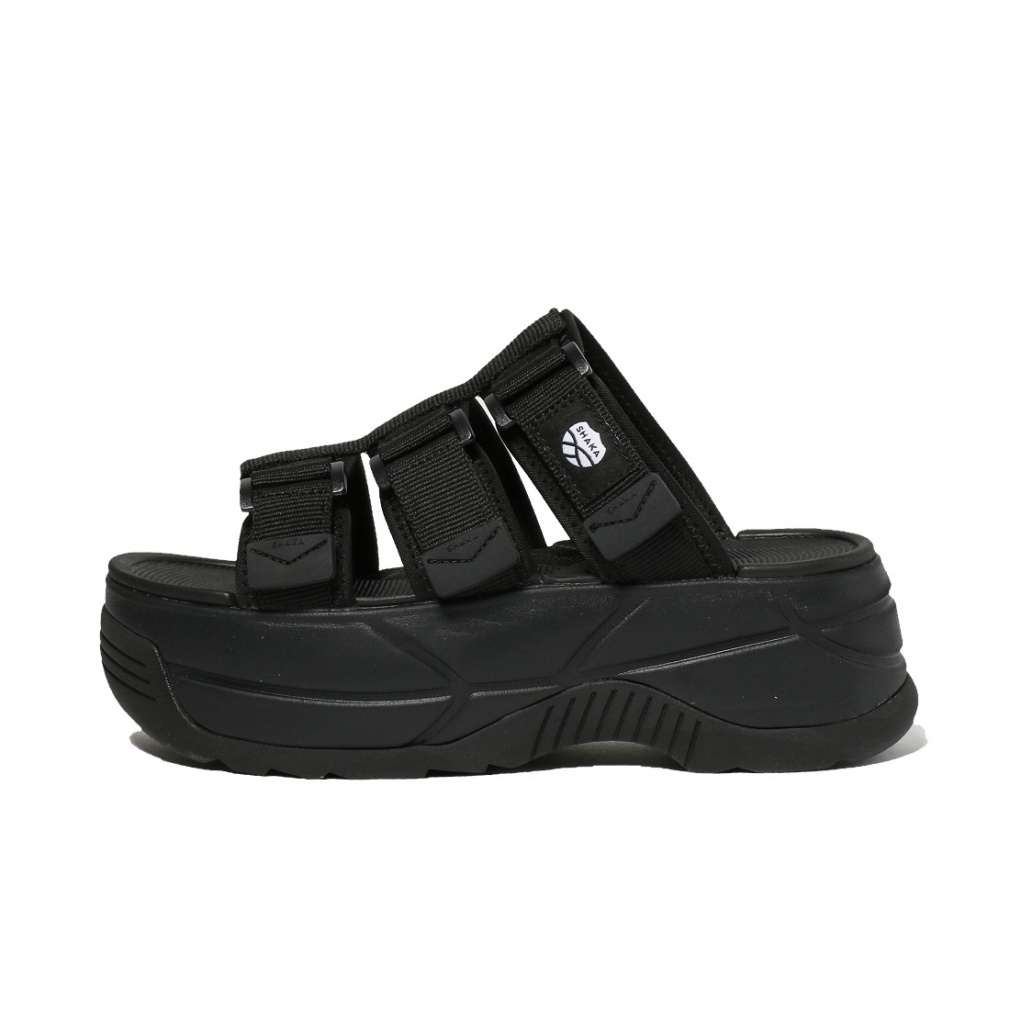 シャカ NEO RALLY SLIDE CHUNKY SK-247 BLACK サンダル : ブラック