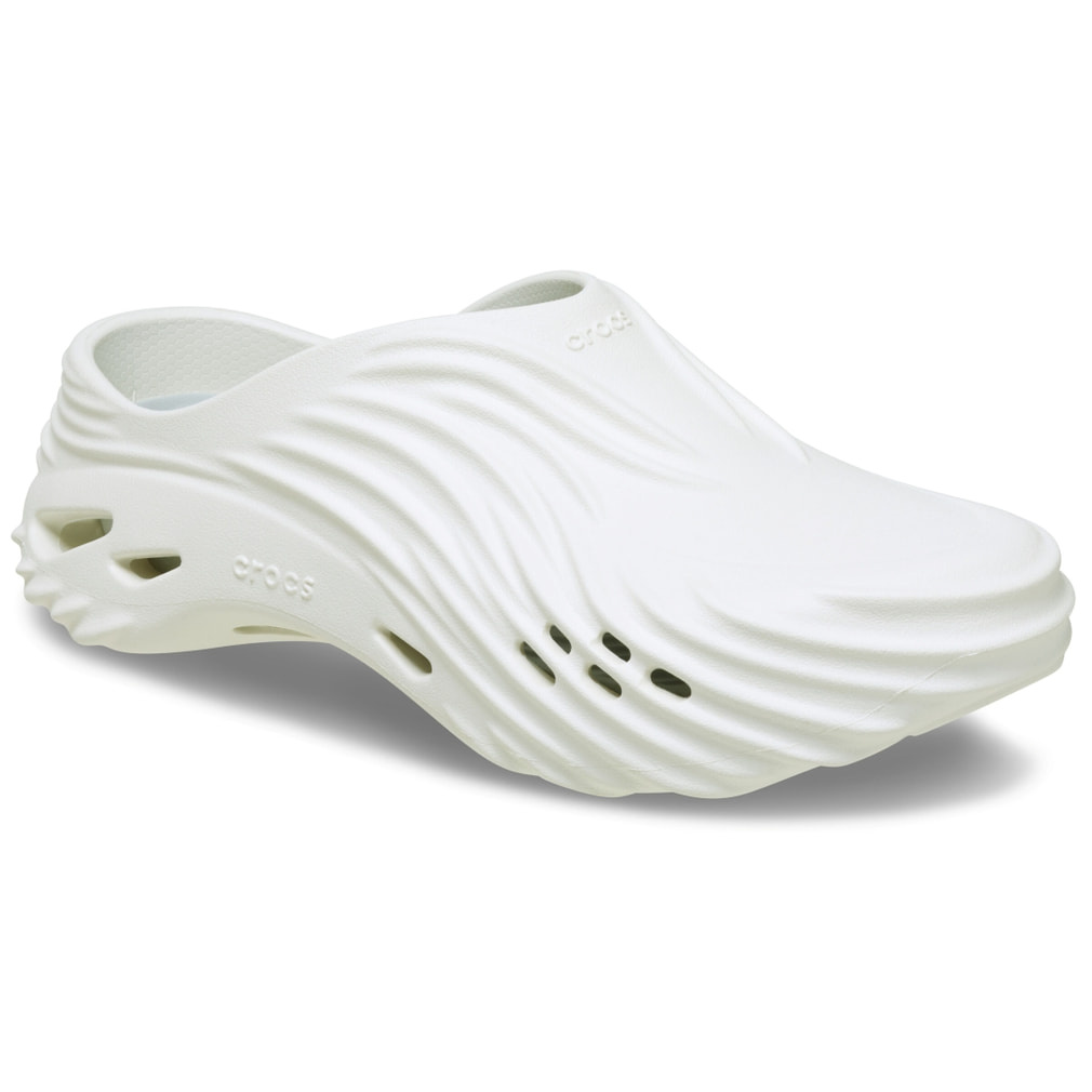 クロックス Echo Wave Chk 210521-0WV サンダル : オフホワイト crocs