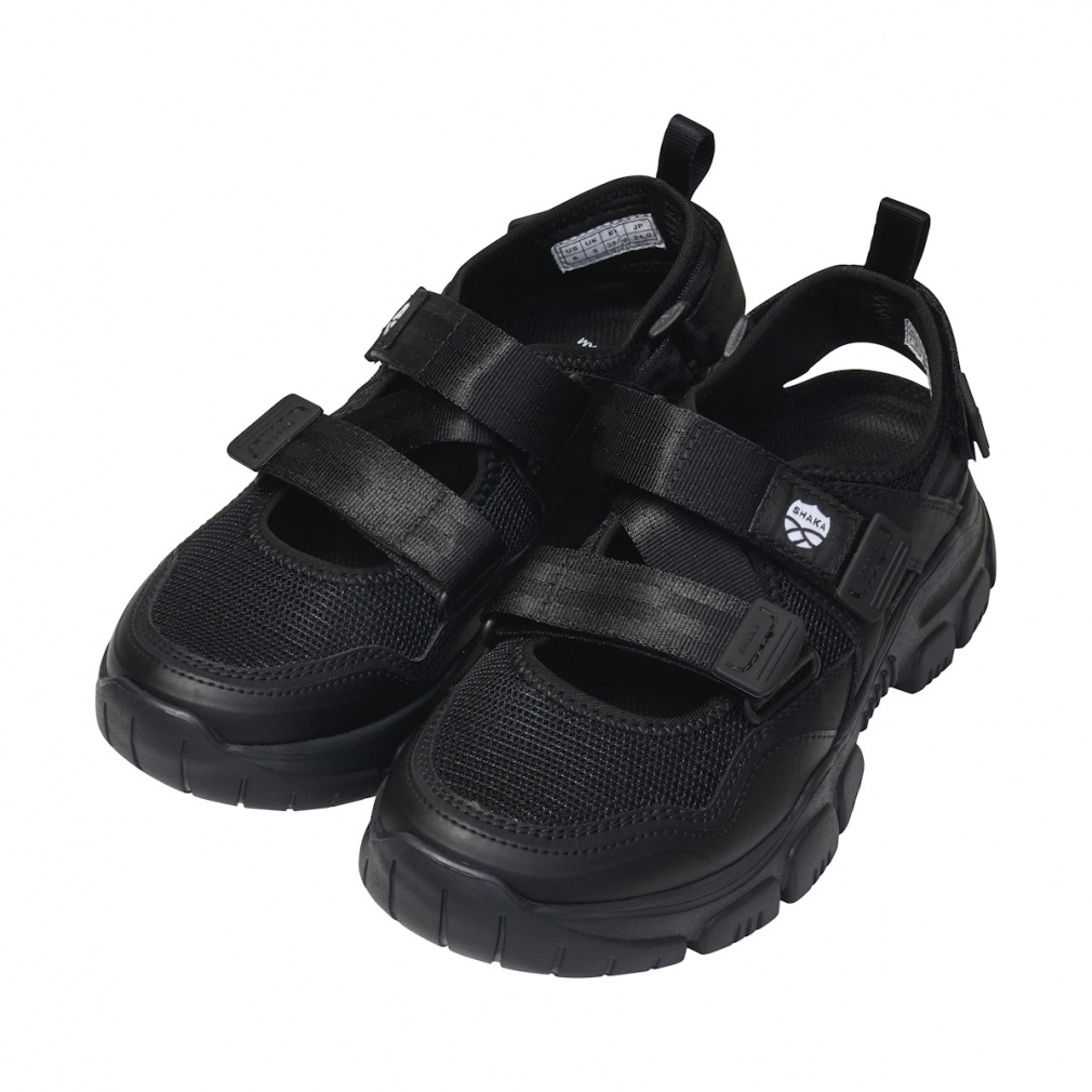 シャカ OTTER TRAIL AT SK-217 BLACK サンダル : ブラック SHAKA