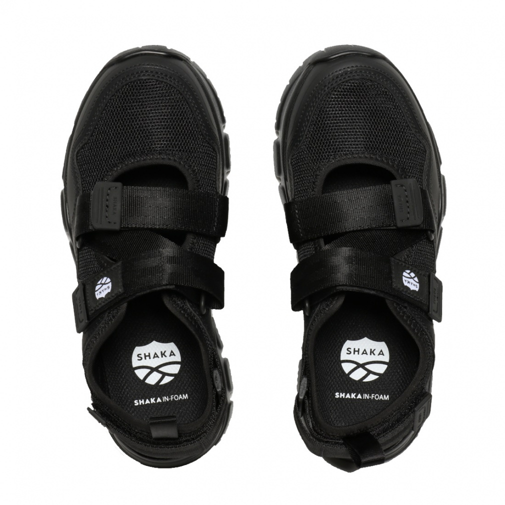 シャカ シャカ OTTER TRAIL AT SK-217 BLACK サンダル : ブラック SHAKA