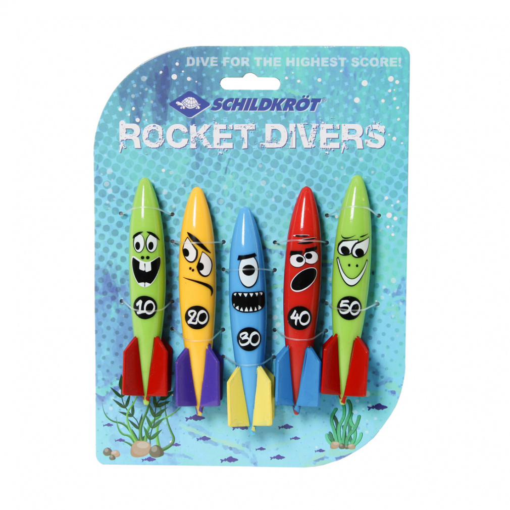 シルドクロット Rocket Divers Set of 5 970260 レジャー用品 水遊び