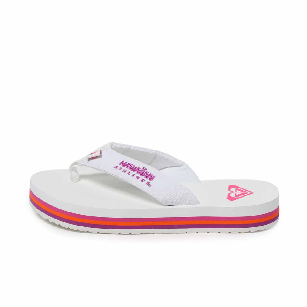 ロキシー ROXY × HAWAIIAN AIRLINES FLIP FLOP (RSD262201 WHT