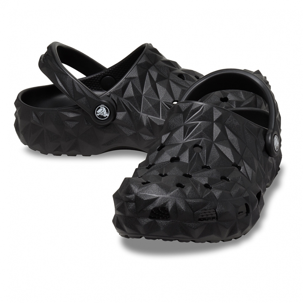 クロックス Geometric Clog (209563-001 Blk) クロッグサンダル