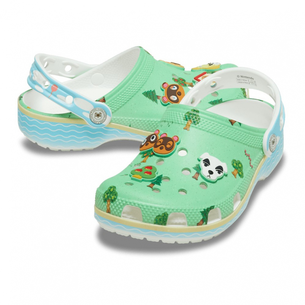 クロックス Animal Crossing Classic Clog (210113-90H Mlt) ジュニア