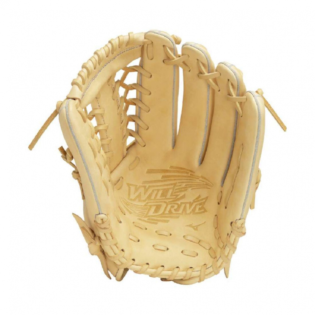 ミズノ 軟式用WILL DRIVE BLUE 外野手向け サイズ14 1AJGR32907 軟式用