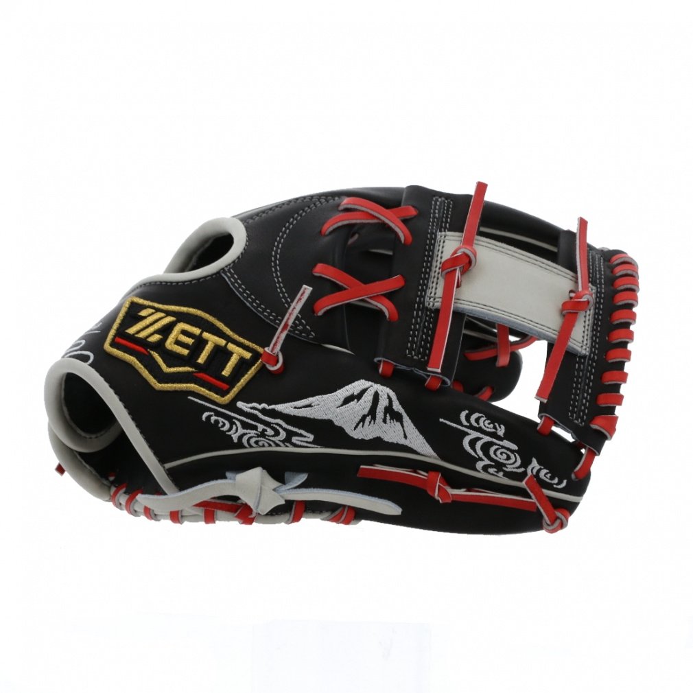 ゼット 軟式グラブ プロステイタスシリーズ 内野手用 BRGB32576S 軟式