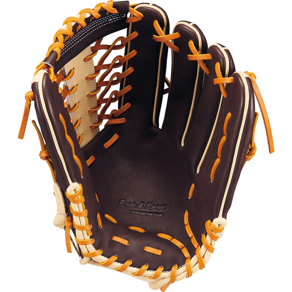 ゼット 軟式グラブ プロステイタスシリーズ 外野手用 BRGB32577F 軟式