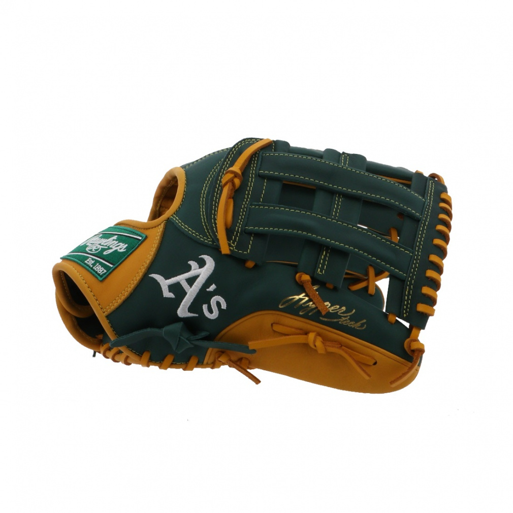 ローリングス ハイパーテック 軟式 内野手用 アスレチックス グローブ HYPER TECH MLB TEAM アスレチックス 外野手用｜Alpen Online