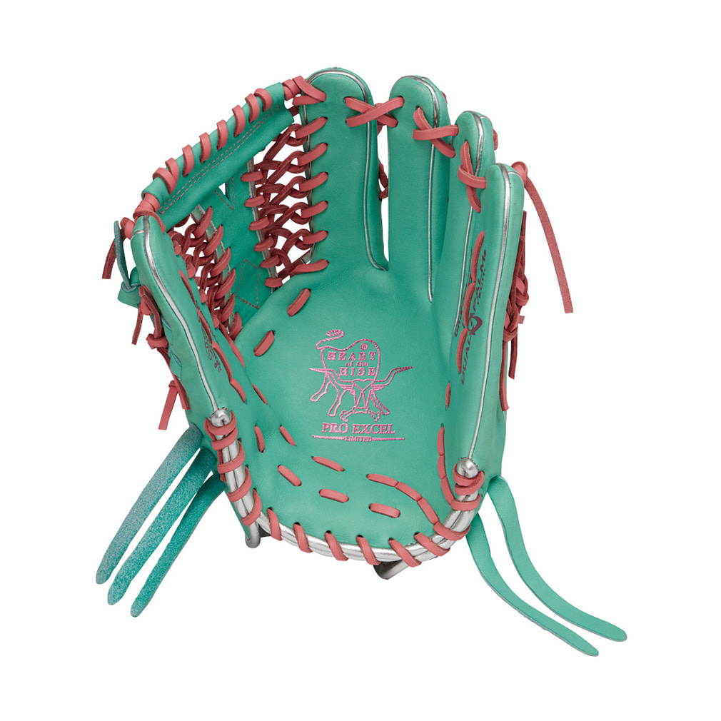 軟式用 グローブ ローリングス ローリングス 軟式 プロエクセルカラー Y795 MINT 外野手用