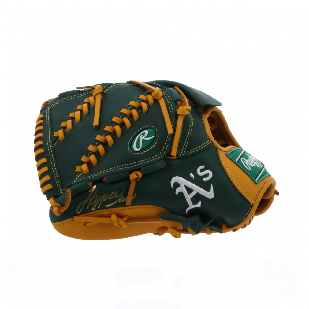 ローリングス HYPER TECH MLB TEAM アスレチックス 投手用 左投用