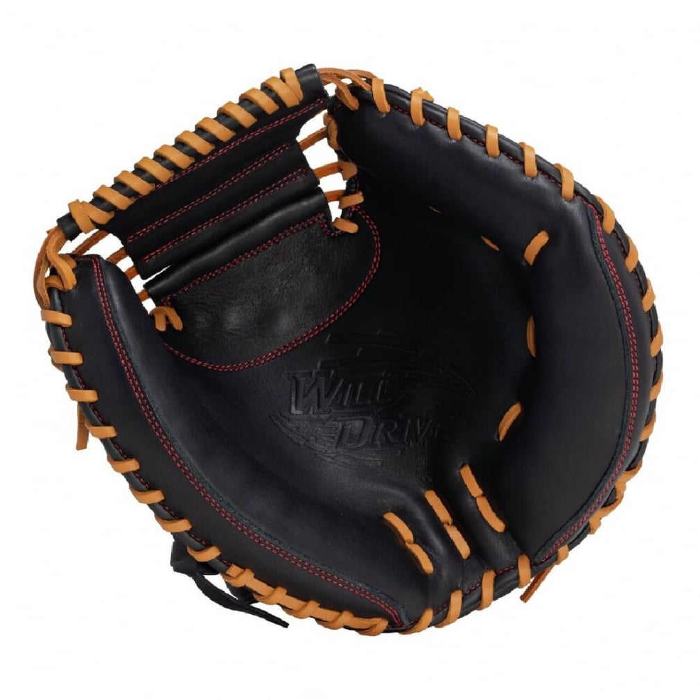 ミズノ 軟式用WILL DRIVE RED捕手用 M-R型 1AJCR33610 軟式用 野球