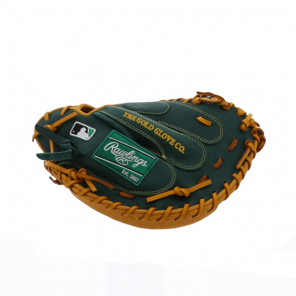 青緑ジャイアントBレア縛り高レート構築 絶版スリーブ　調整パーツ付き HYPER TECH MLB TEAM アスレチックス 捕手用 左投用｜Alpen Online