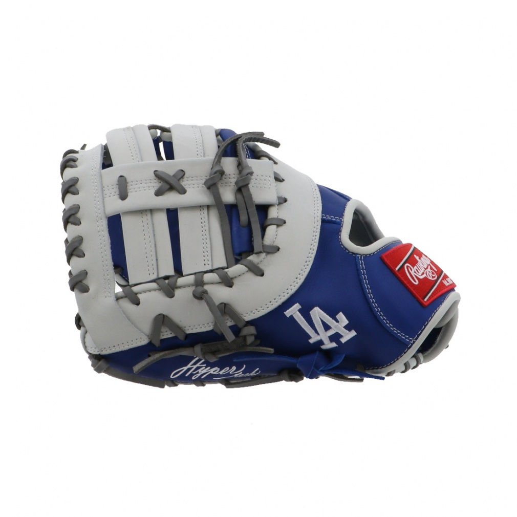 ローリングス 軟式用 ファーストミット ドジャース GR5HTMM53-LAD 野球 ローリングス 軟式 ファーストミット HYPER TECH MLB TEAM 一塁手