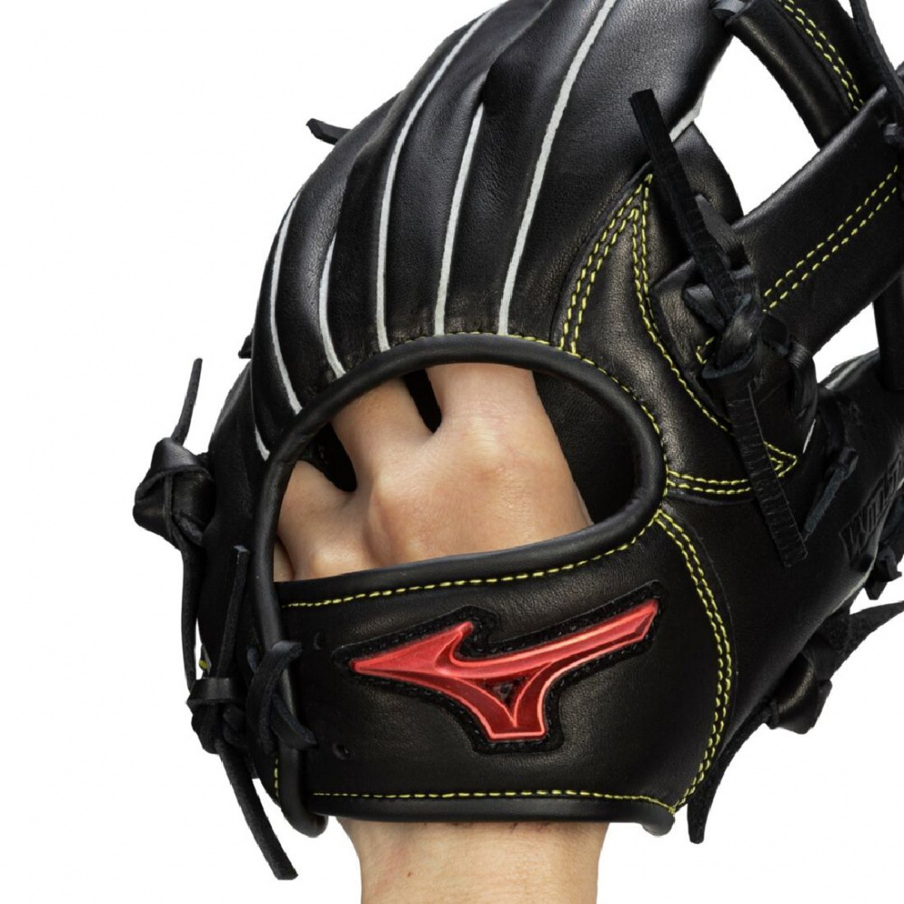 ミズノ WILL DRIVE RED 小指2本入れグラブ ジュニア軟式用ウィル