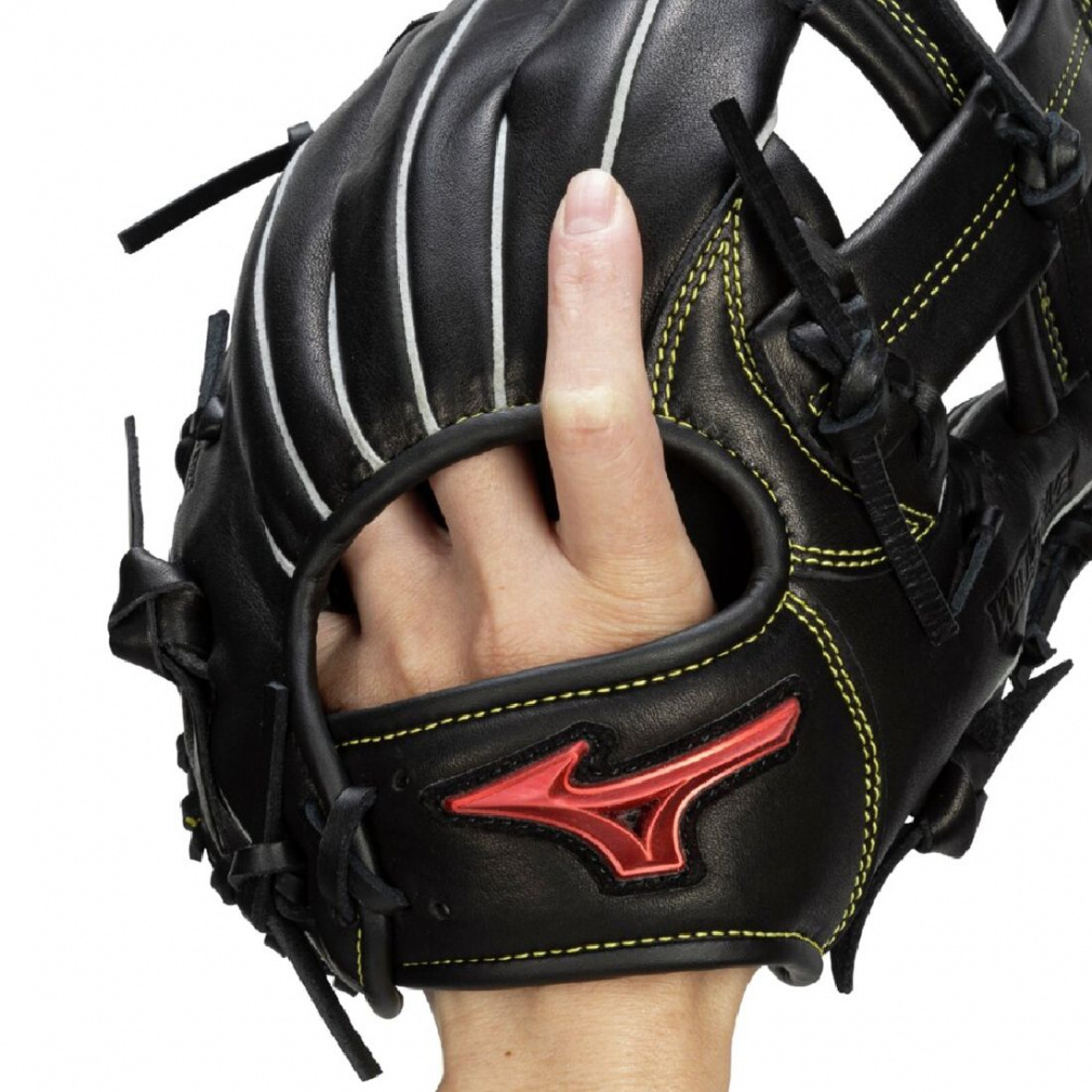 ミズノ WILL DRIVE RED 小指2本入れグラブ ジュニア軟式用ウィル