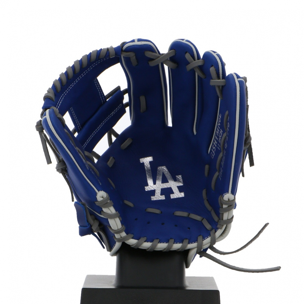 【希少】WC優勝 Rawlings 軟式グローブ ロサンゼルスドジャース 投手用 ローリングス ジュニア HYPER TECH MLB TEAM ロサンゼルス・ドジャース