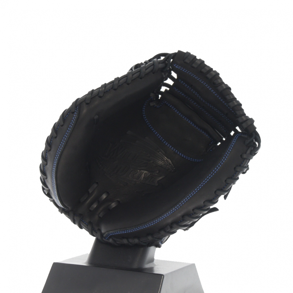 ミズノ ジュニア軟式用WILL DRIVE BLUE 捕手用 M-R型 左投用