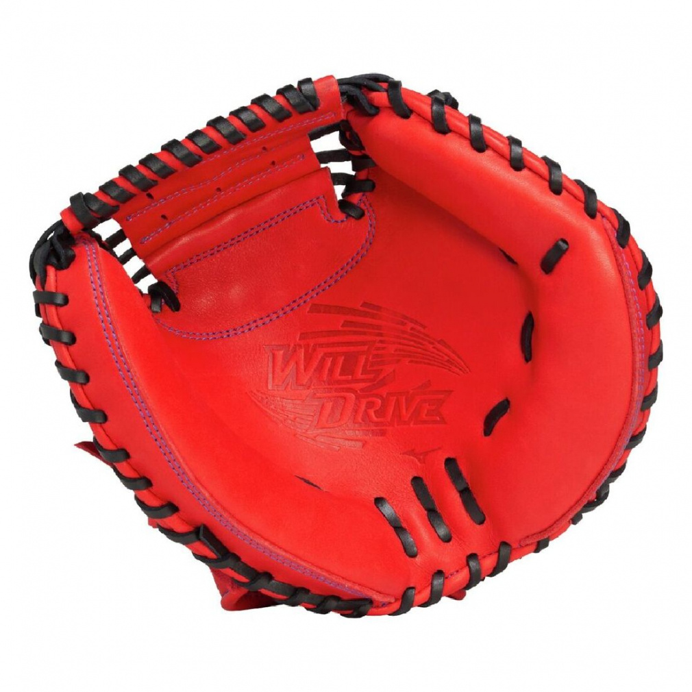 ジュニア軟式用WILL DRIVE BLUE 限定カラー捕手用 M-R型｜Alpen Online