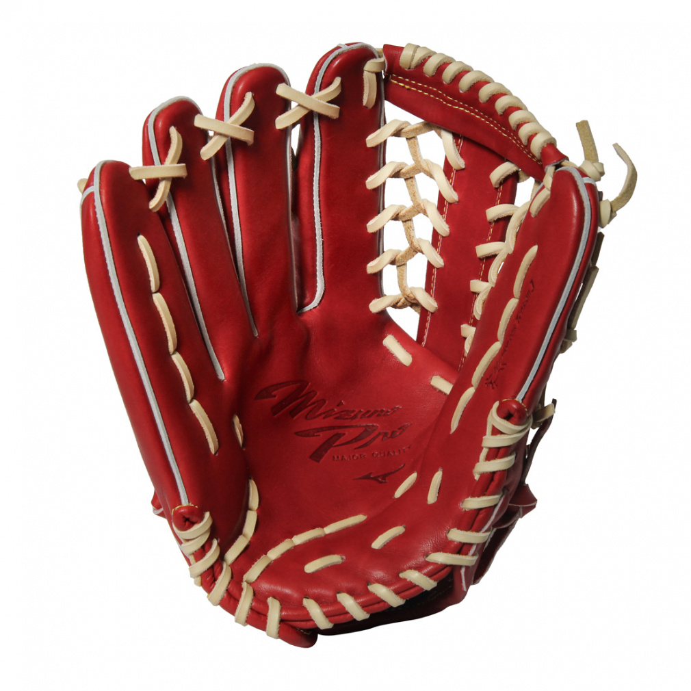 【専用】84&22赤 ミズノ 硬式用ミズノプロClassic 外野手用 サイズ18N 1AJGH30007 硬式