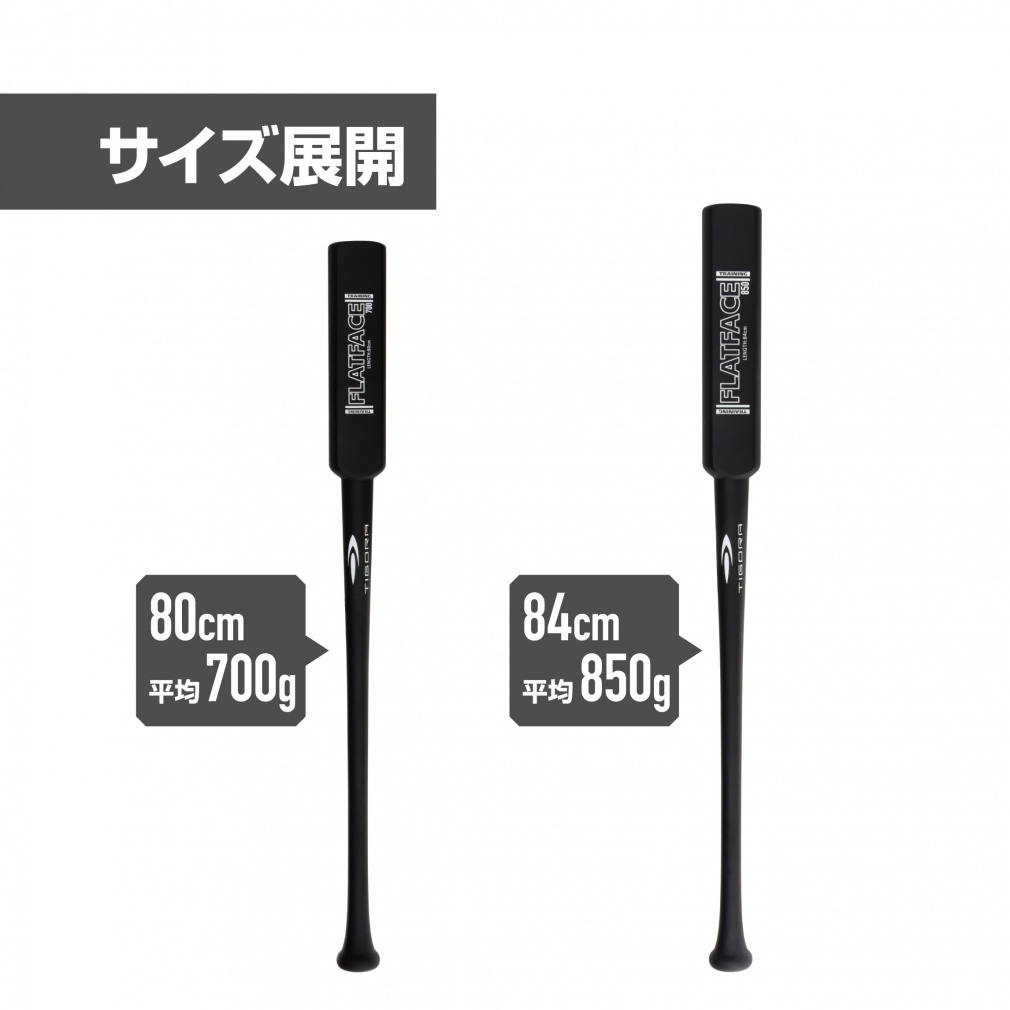 ティゴラ トレーニングバット フラット TR-8BG FLATF 80 軟式用 野球