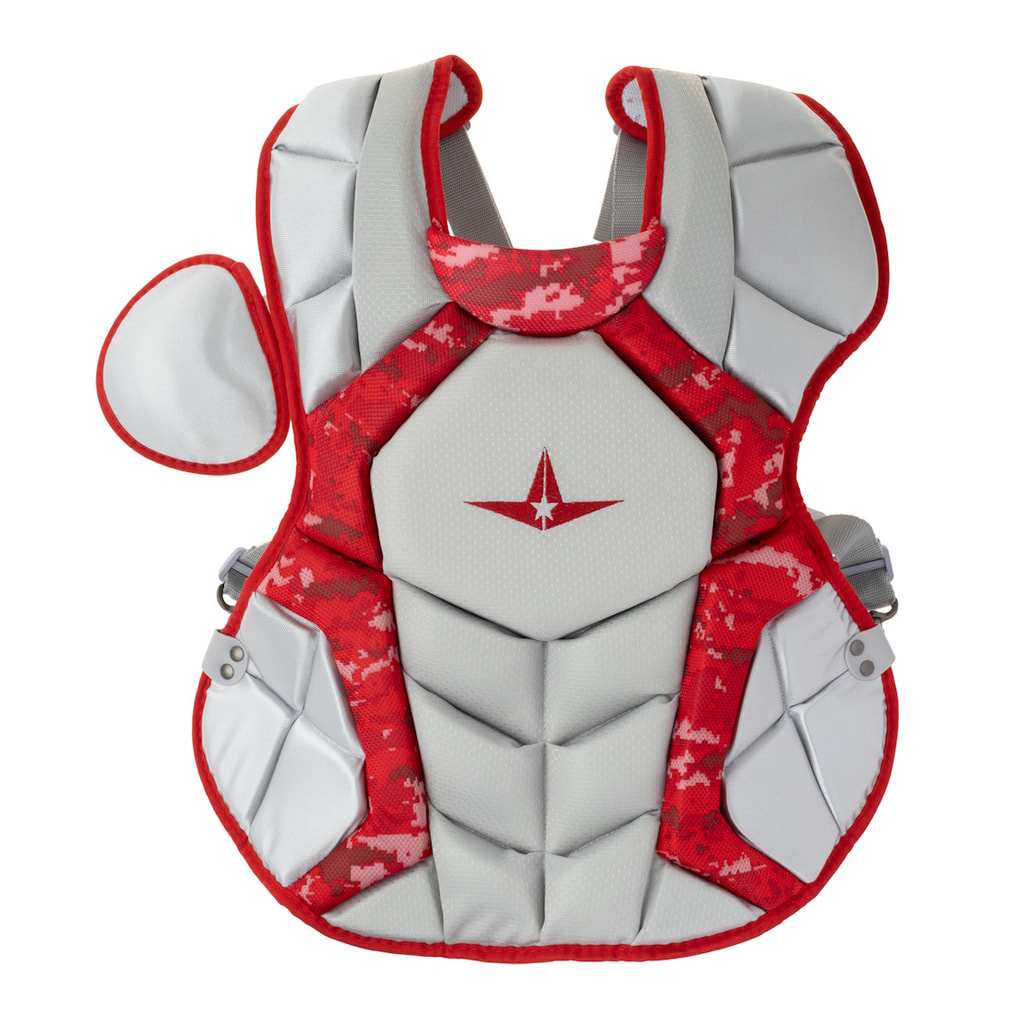 新品USA限定発売モデル☆アンダーアーマー☆キャッチャー3点セット☆大人用☆赤 UNDER ARMOUR - USA限定発売モデル☆アンダーアーマーキャッチャー3点