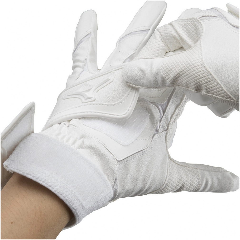 ミズノ メンズ 野球 バッティング用手袋 WILLDRIVE RED-W ウィル