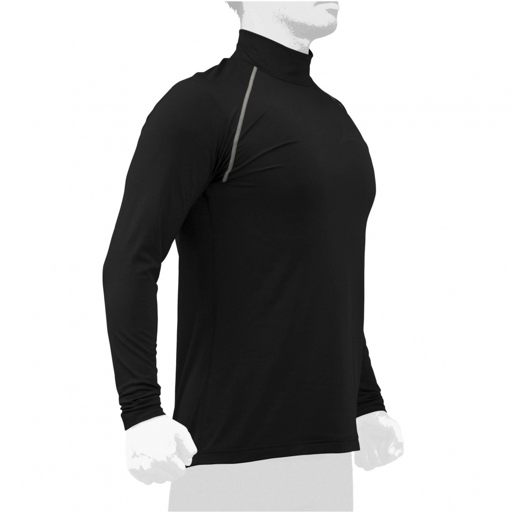 ミズノ メンズ 野球 長袖アンダーシャツ 裏起毛 ハイネック 長袖