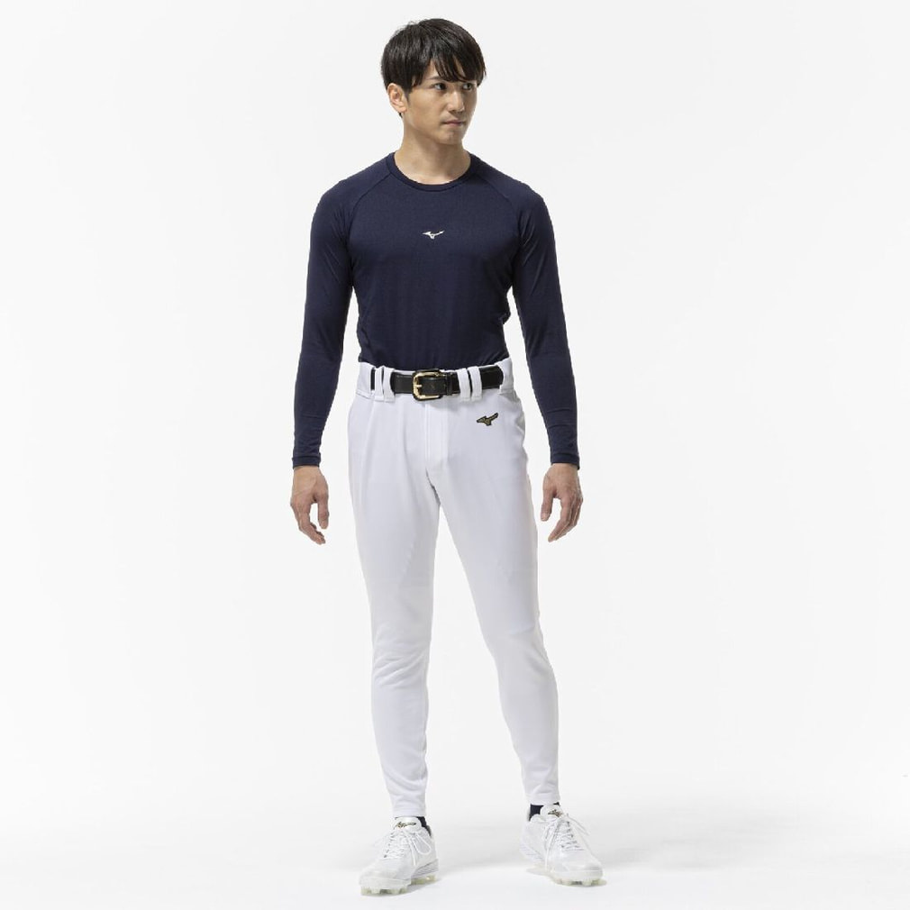 ミズノ メンズ 野球 練習用パンツ(ロング) 【ミズノプロ】強伸