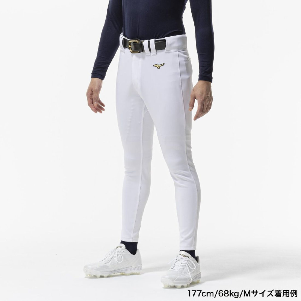 ミズノ メンズ 野球 練習用パンツ(ロング) 【ミズノプロ】強伸