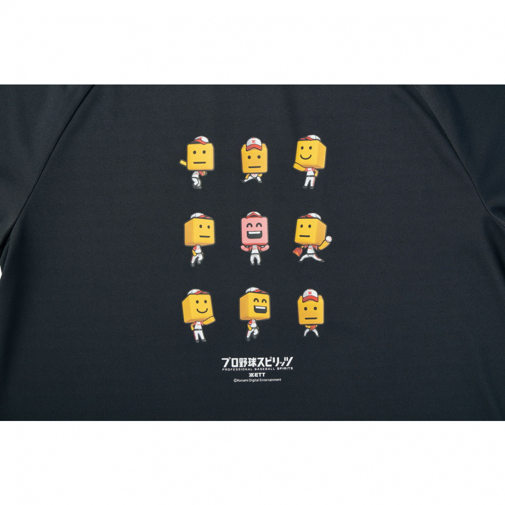 ゼット メンズ 野球 半袖Tシャツ プロ野球スピリッツA 調子君Tシャツ
