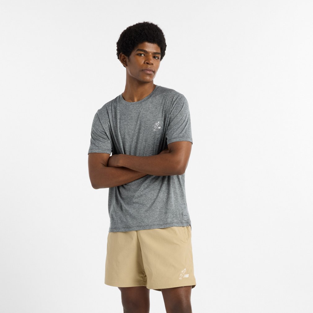 ニューバランス メンズ 野球 半袖Tシャツ 大谷翔平 パフォーマンス