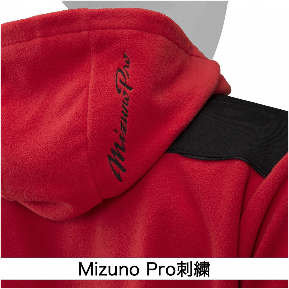 ミズノプロ フリースフーディ(厚手)12JE2K2762 レッドOサイズ Amazon.co.jp: [ミズノ] 野球 長袖ウインドブレーカー フリース
