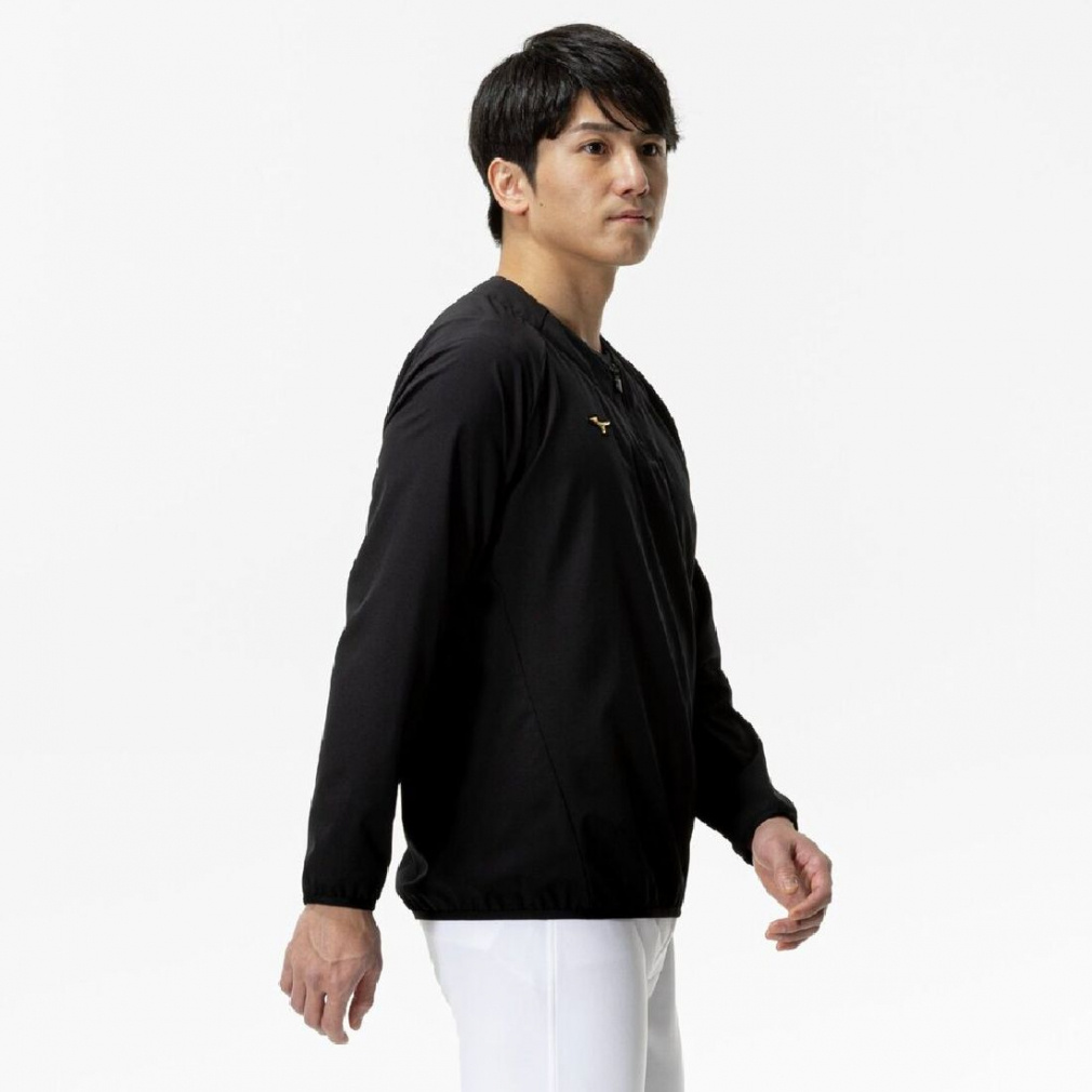 ミズノ メンズ 野球 長袖ウインドブレーカー トレーニングジャケット