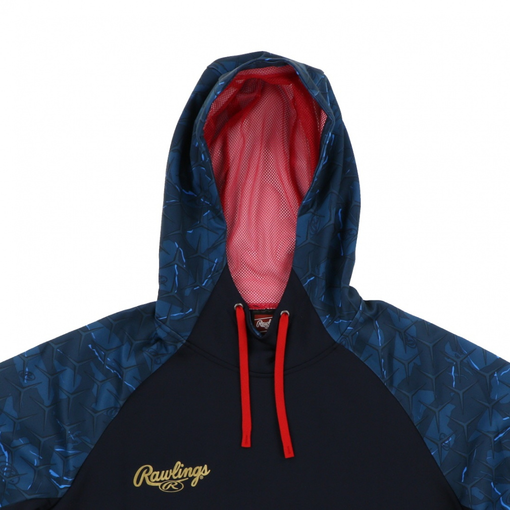 ローリングス メンズ 野球 ニットパーカーシャツ スウェットパーカー