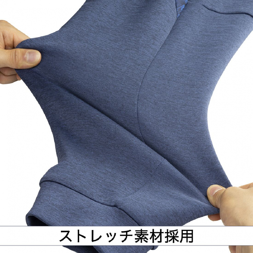 ミズノプロ　ストレッチフーディ、パンツSet ネイビー　Mサイズ ミズノプロ ストレッチスウェットフーディ/ストレッチスウェット