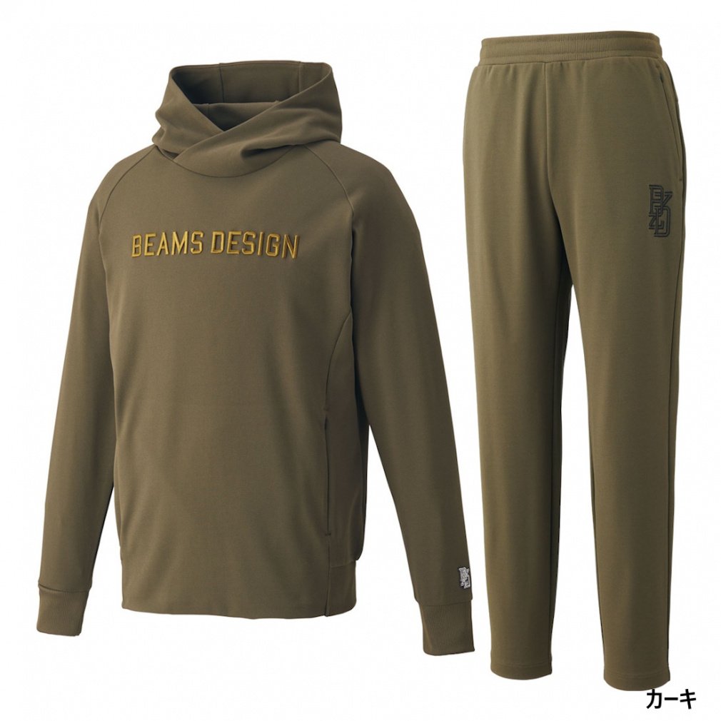 ZETT by BEAMS DESIGN スウェットパーカー ・ スウェットパンツ 上下