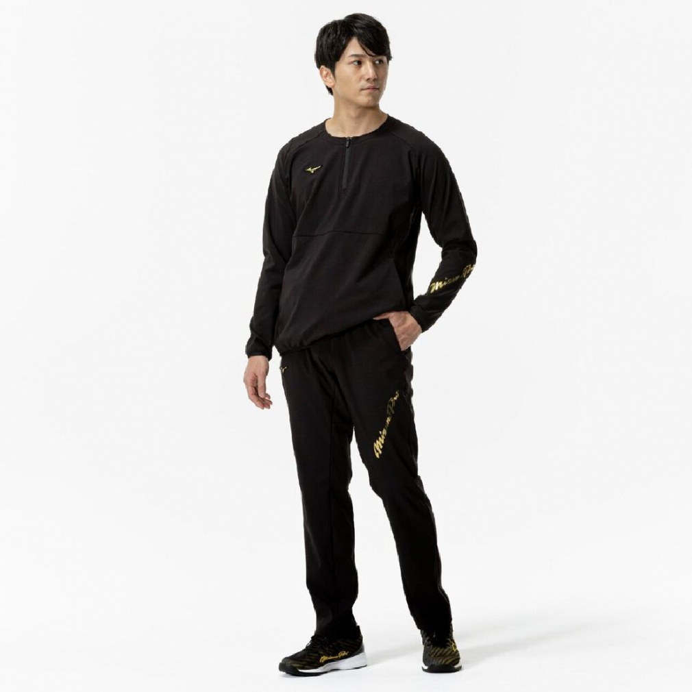 ミズノ メンズ 野球 ウインドパンツ テックシールドパンツ 12JFCW77