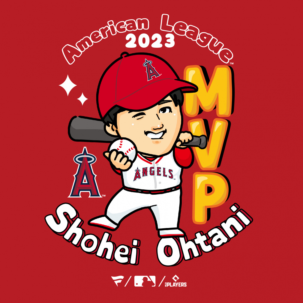 ファナティクス メンズ 野球 半袖Tシャツ エンゼルス大谷翔平選手 ア