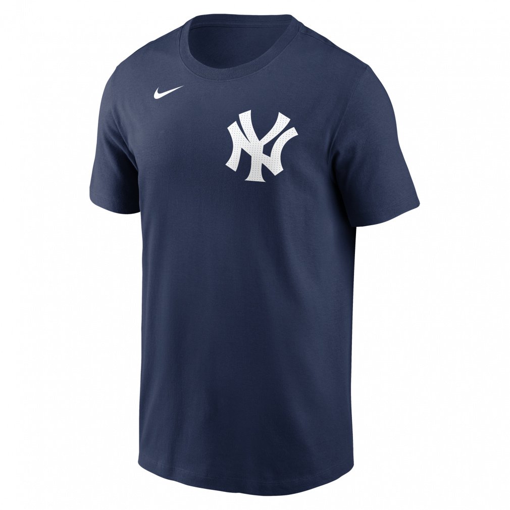 MLB ニューヨークヤンキース Mens Nike Fuse Wordmark Cotton
