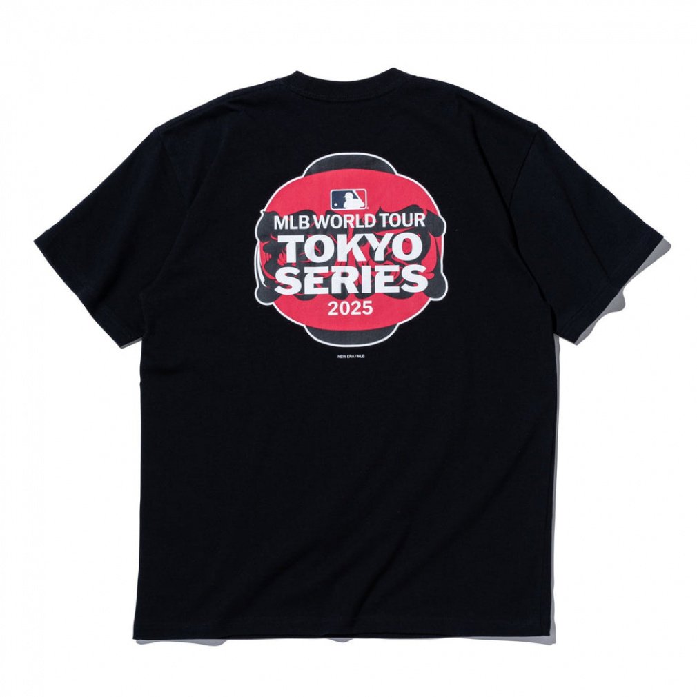 【新品未開封Ｌ】MLB TOKYO SERIES 2025 Tシャツ ブラック ニューエラ メンズ 野球 ウェア TOKYO SERIESシャツ 14661479 東京