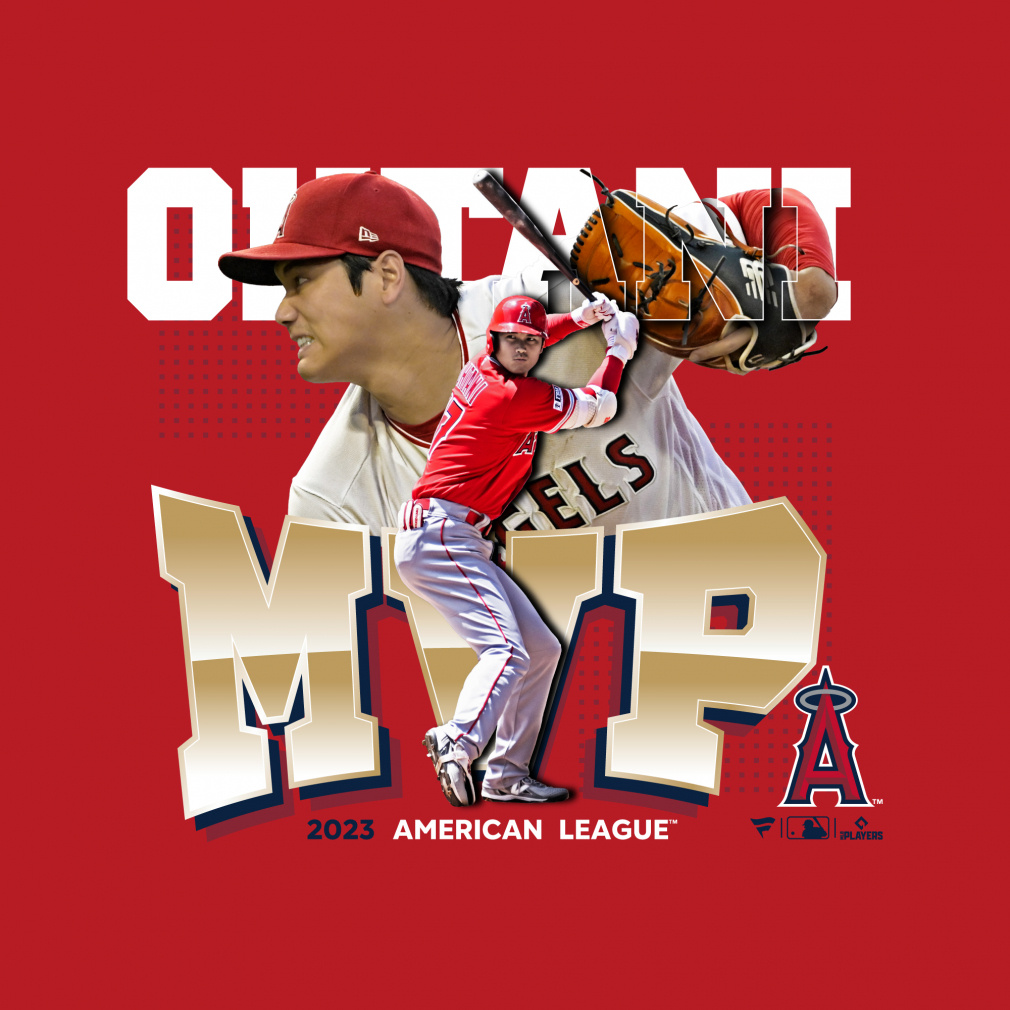 エンゼルス大谷翔平選手 ア・リーグ MVP 記念 2023 フォト
