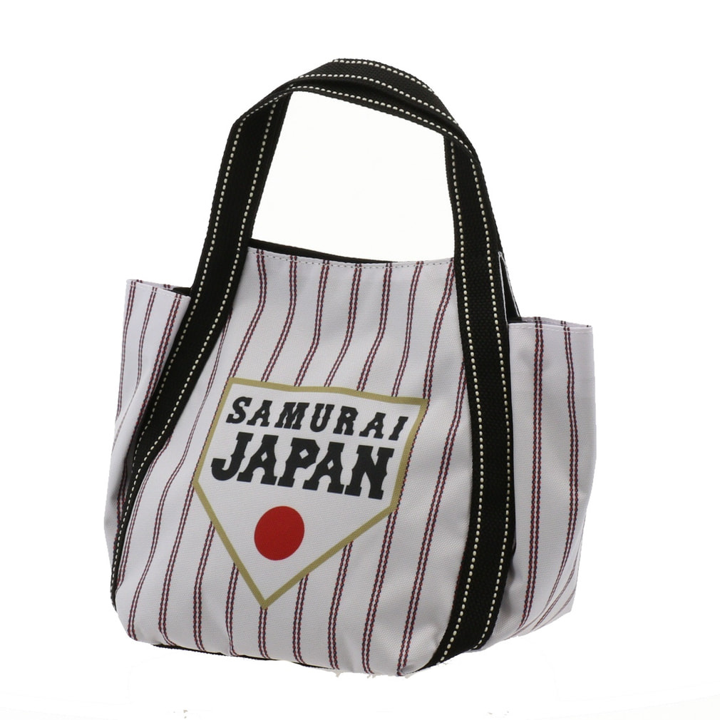 野球 小物 WBC SAMURAI JAPAN バルーンミニトートバッグ HOME SJP