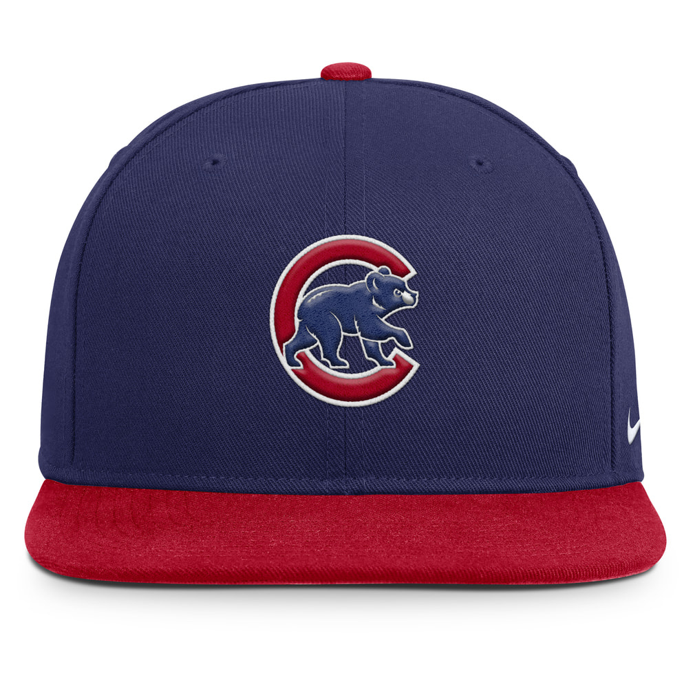 ナイキ メンズ 野球 シカゴ・カブス MLB STRUCTURED SQUARE BILL CAP