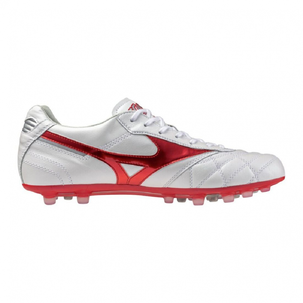 Mizuno モレリア 2 JAPAN AG スーパーホワイト×メルビーレッド 楽天市場】ミズノ MIZUNO モレリア 2 JAPAN AG サッカースパイク
